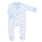 Anna's Classics Print Zip Footie - Magnolia BabyFootie