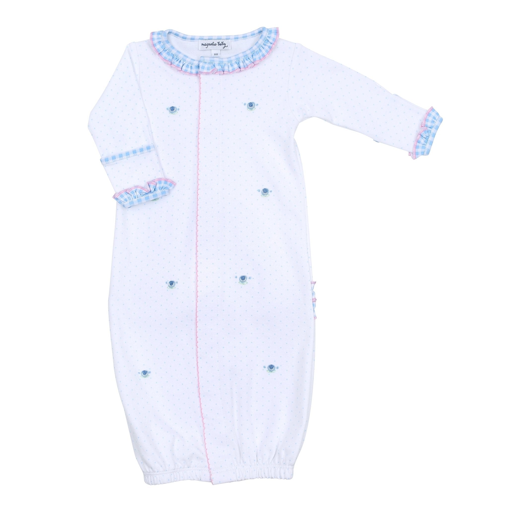 Anna's Classics Scattered Ruffle Converter - Magnolia BabyConverter Gown