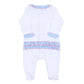 Anna's Classics Scattered Ruffle Footie - Magnolia BabyFootie