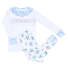  Anna's Classics Smocked Ruffle Infant/Toddler Long Pajamas - Magnolia BabyLong Pajamas
