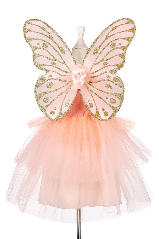 Annemarie Fairy Costume – Dress and Wings Set peach(3 sizes) - Magnolia BabyCostume