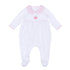 Apple of my Eye Collared Footie - Magnolia BabyFootie