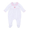 Apple of my Eye Collared Footie - Magnolia BabyFootie
