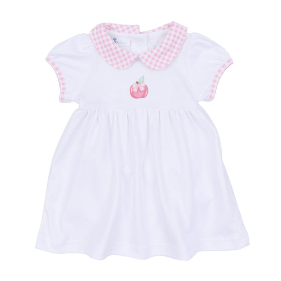 Apple of my Eye Collared Short Sleeve Dress - Magnolia BabyDress