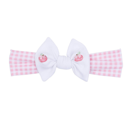Apple of my Eye Embroidered Headband - Magnolia BabyHeadband