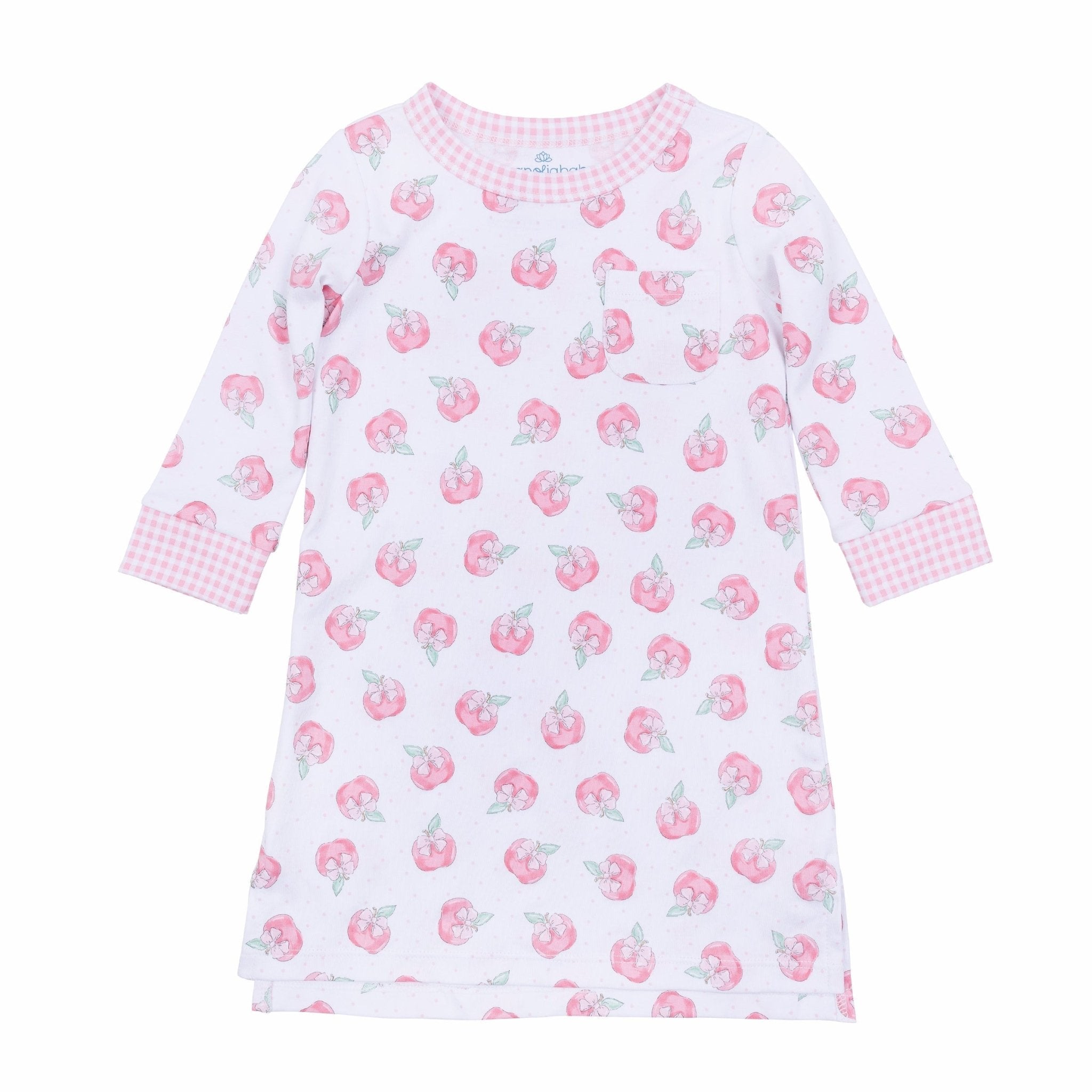 Apple of my Eye Long Sleeve Nightdress - Magnolia BabyNightdress