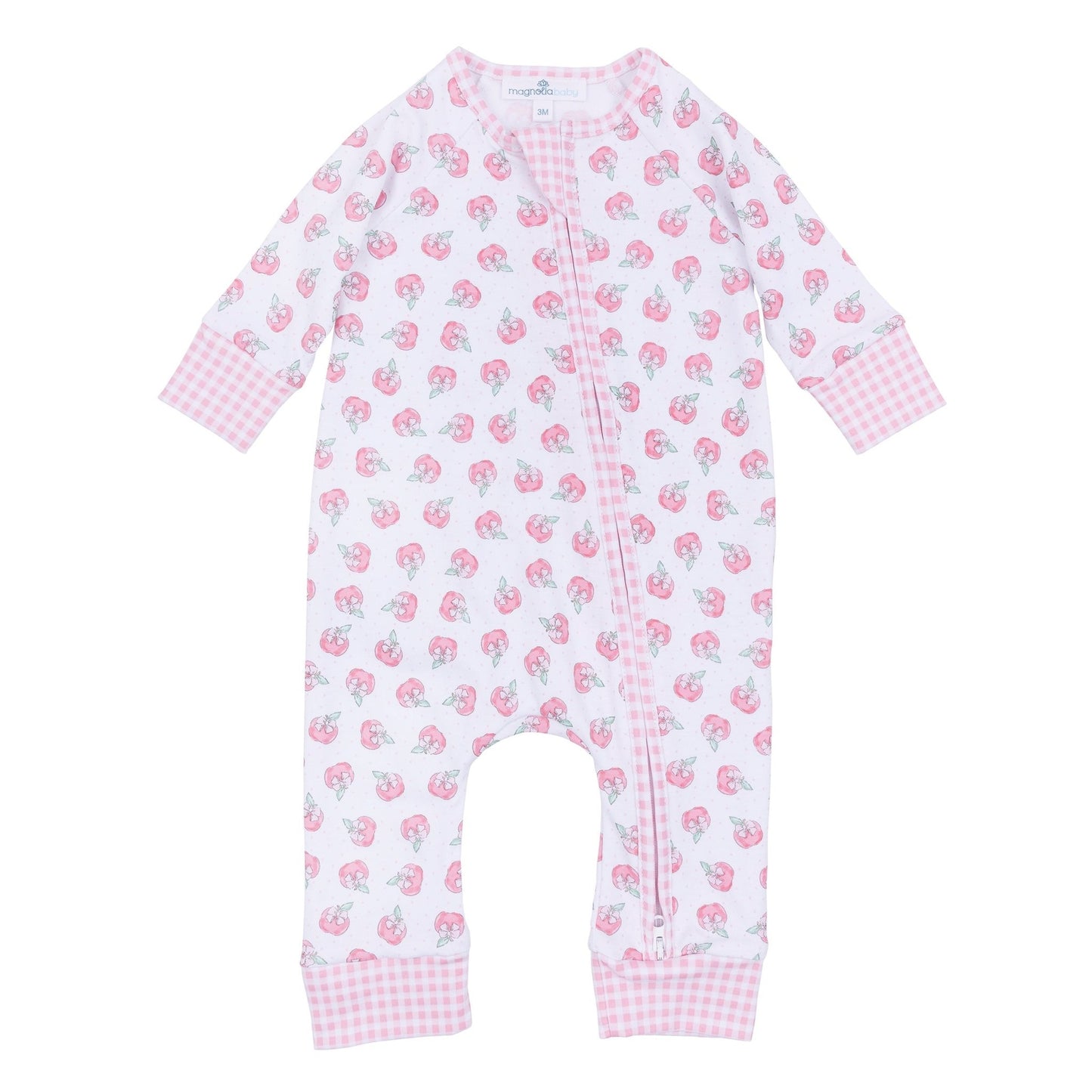 Apple of my Eye Print Zip Playsuit - Magnolia BabyPlaysuit