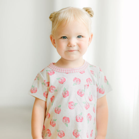 Apple of my Eye Short Sleeve Nightdress - Magnolia BabyNightdress