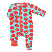  Apples Galore Footie - Magnolia BabyFootie