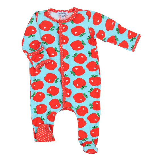 Apples Galore Footie - Magnolia BabyFootie