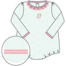  Aurora's Classics Embroidered Ruffle Long Sleeve Toddler Bubble - Magnolia BabyBubble