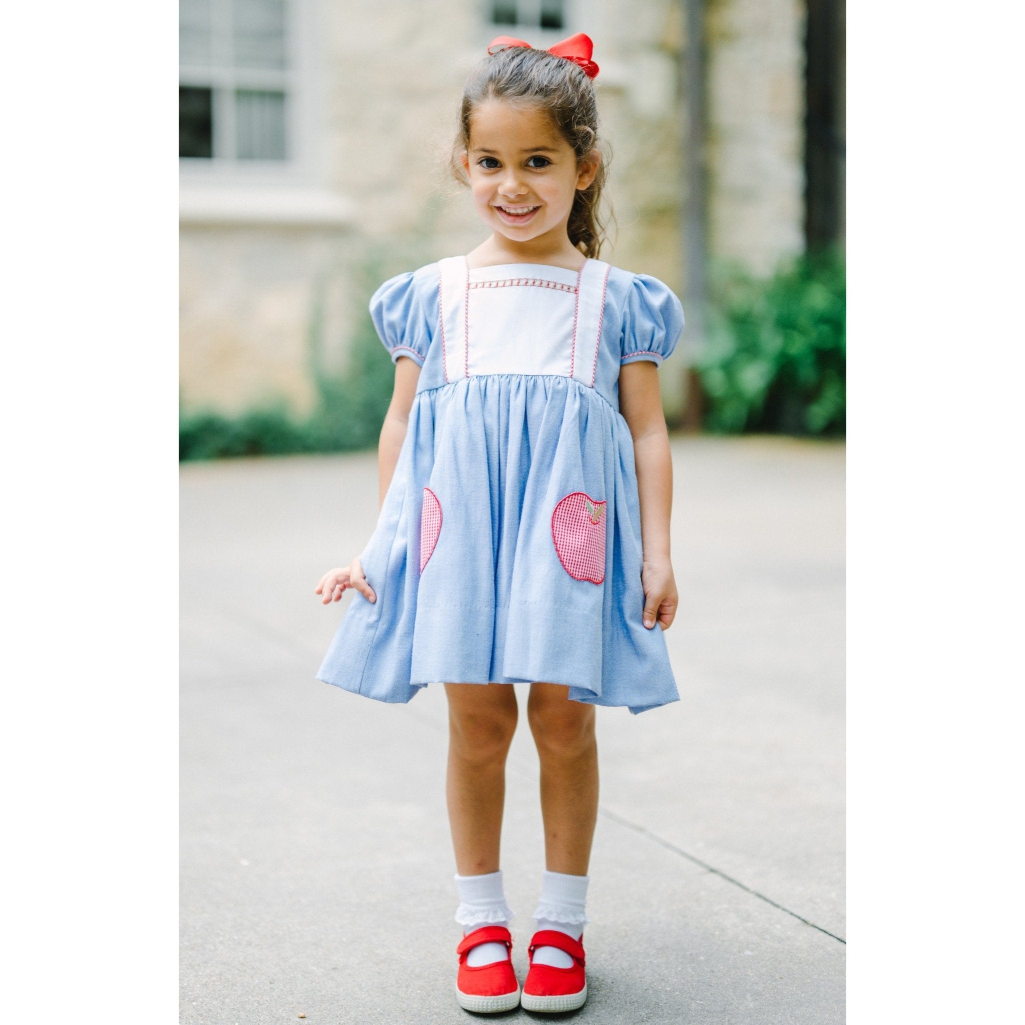 Autumn Apples Dress - Magnolia BabyDress