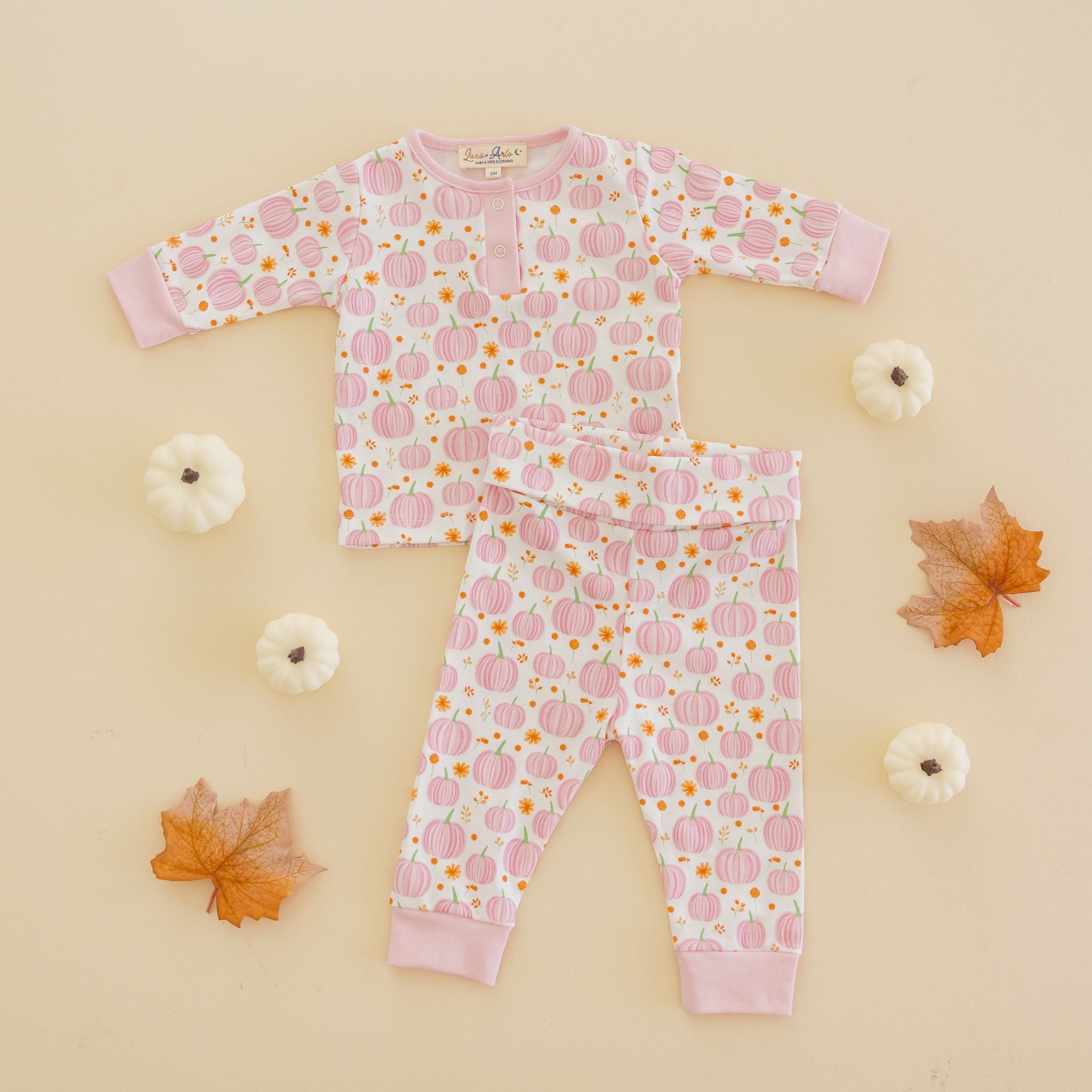 Autumn Blooms 2pc Pant Set - Magnolia Baby2pc Pant Set