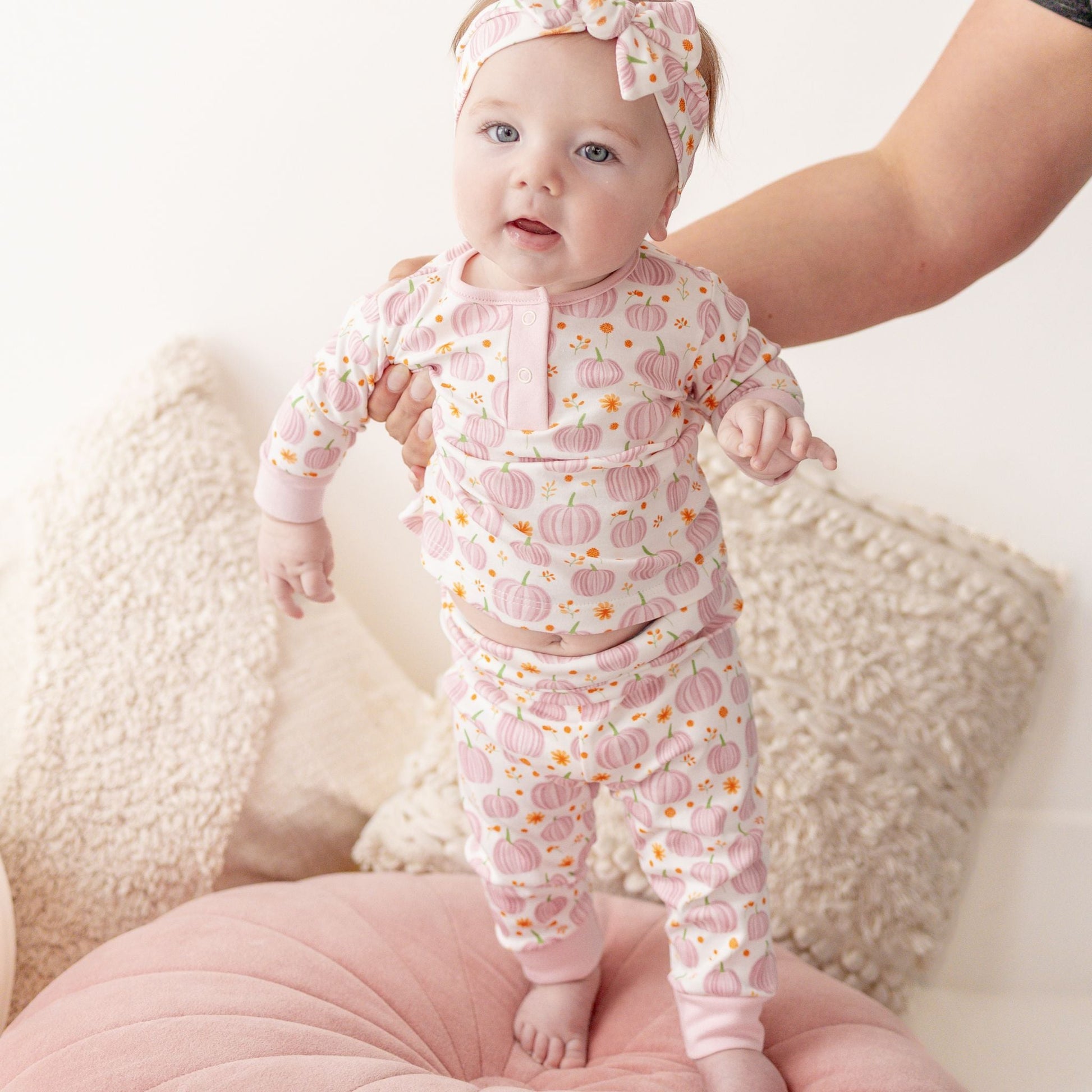 Autumn Blooms 2pc Pant Set - Magnolia Baby2pc Pant Set