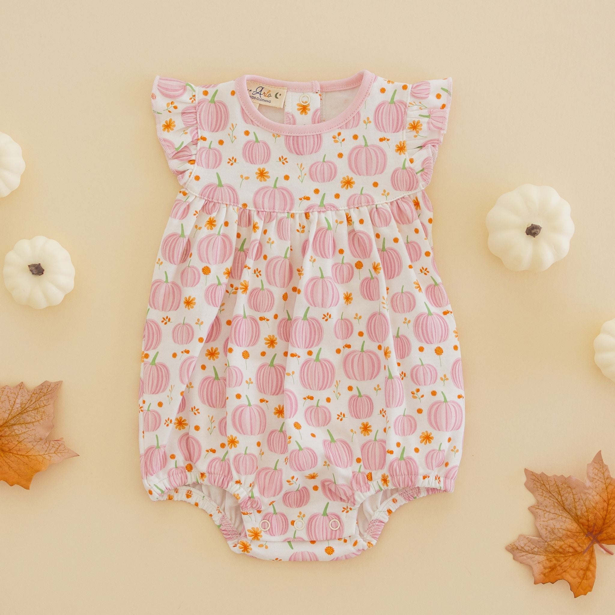 Autumn Blooms Flutters Bubble - Magnolia BabyBubble
