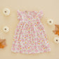 Autumn Blooms Flutters Dress - Magnolia BabyDress