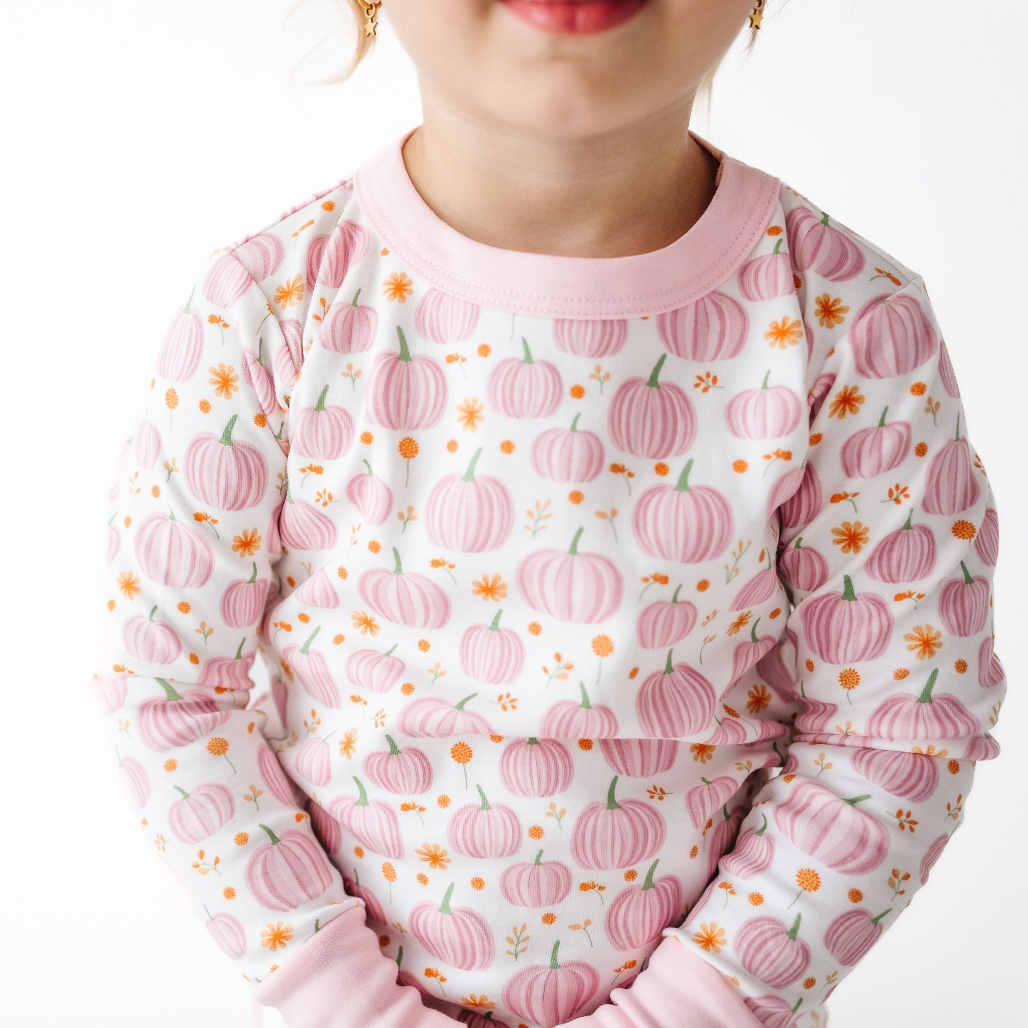 Autumn Blooms Long Pajamas - Magnolia BabyLong Pajamas