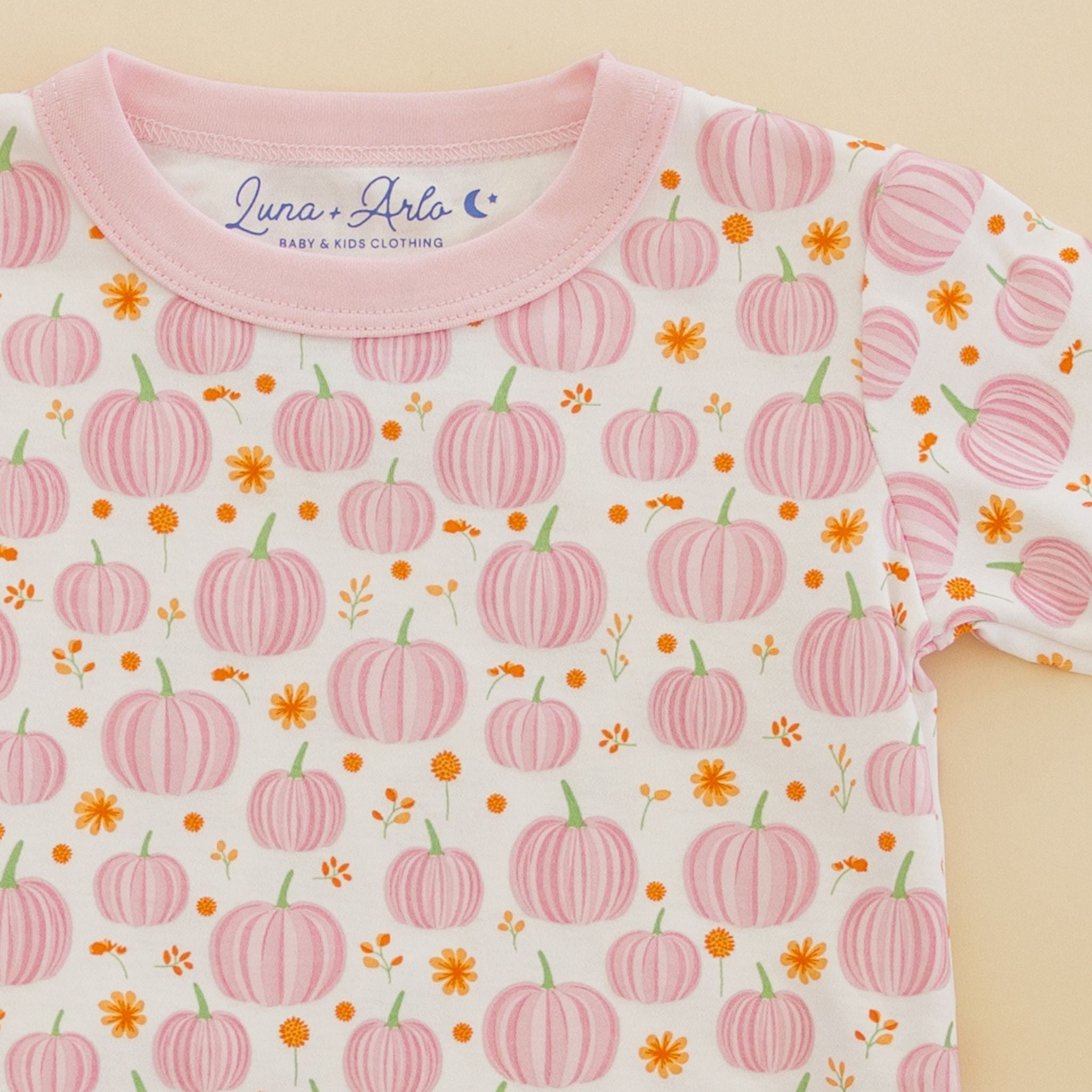 Autumn Blooms Long Pajamas - Magnolia BabyLong Pajamas