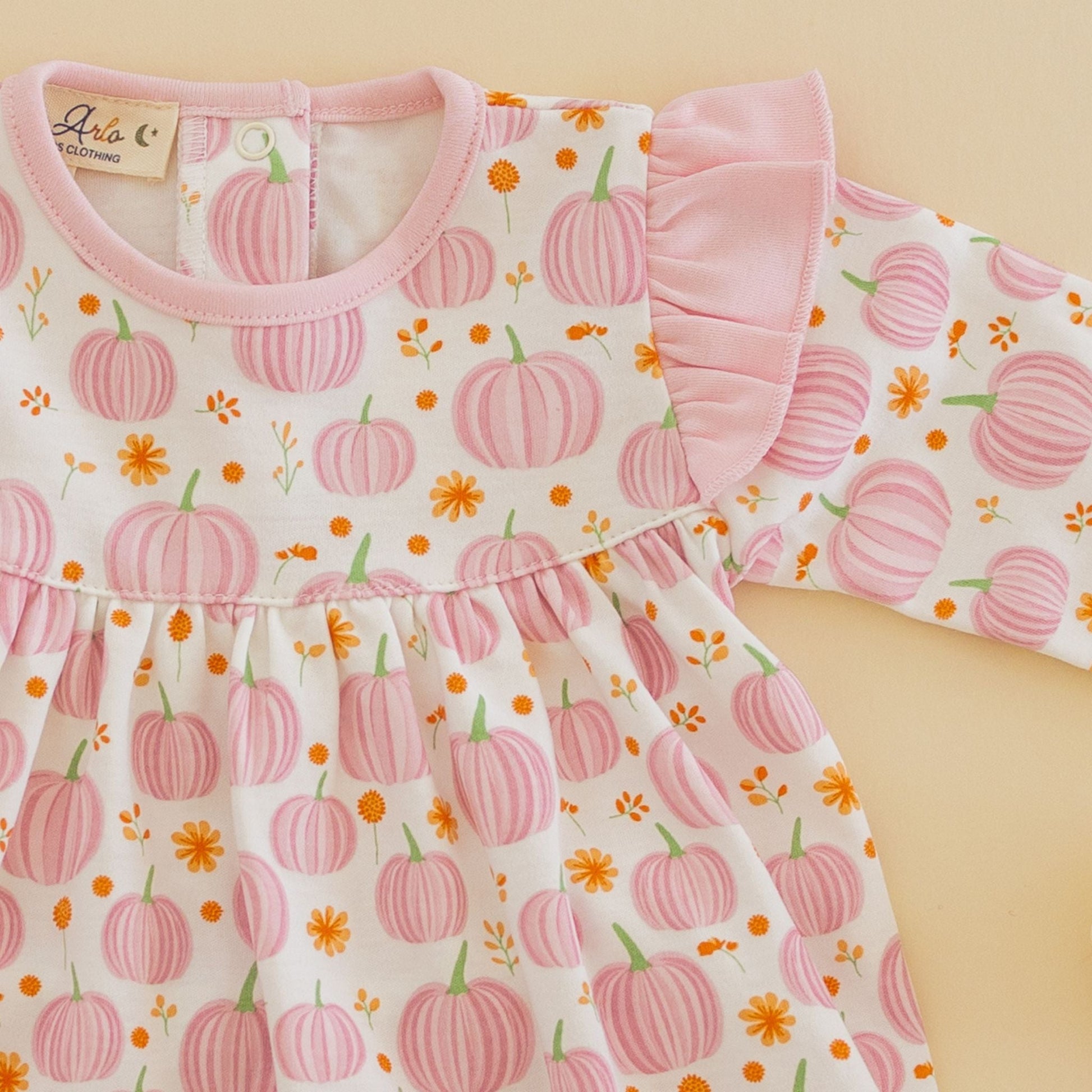Autumn Blooms Long Sleeve Bubble - Magnolia BabyBubble