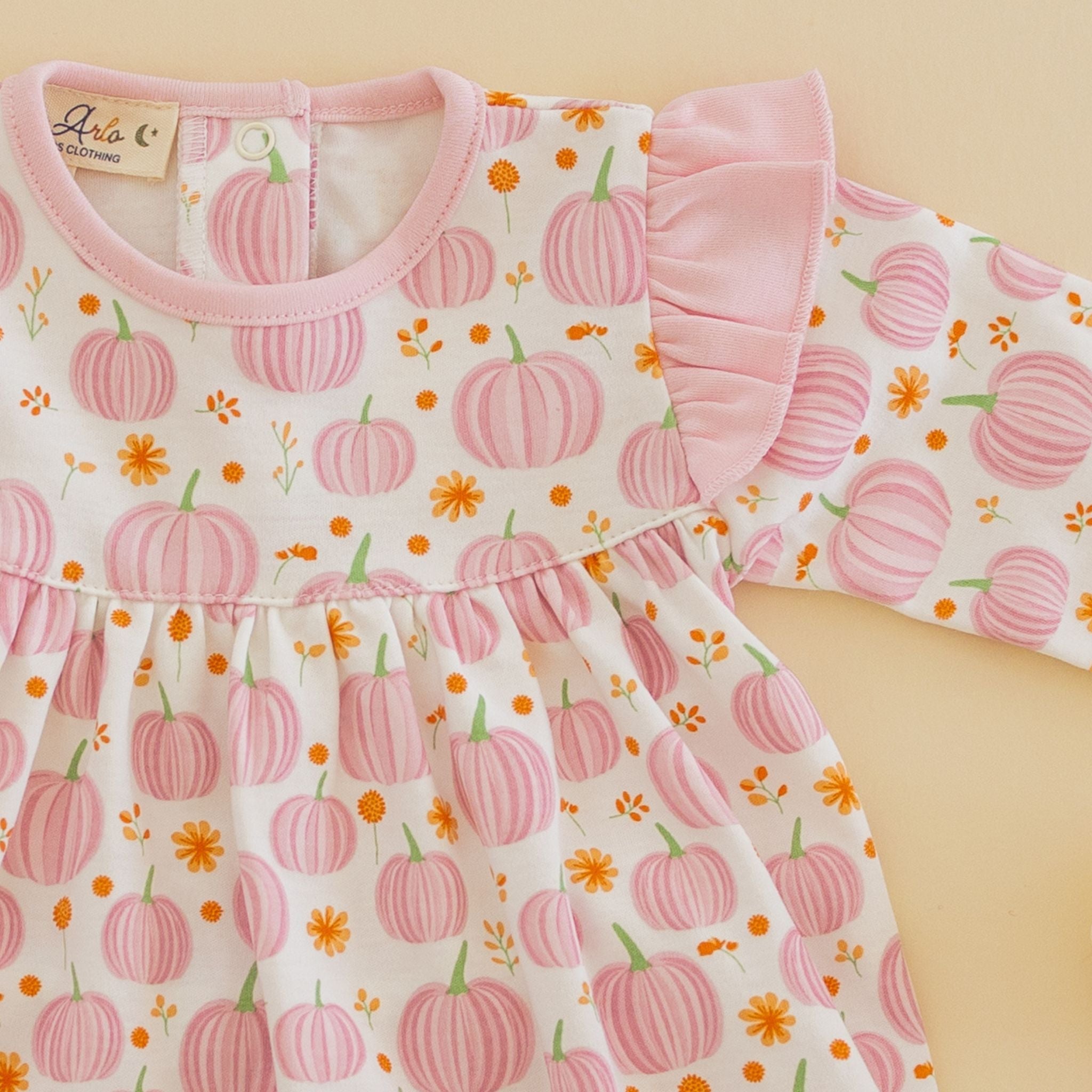 Autumn Blooms Long Sleeve Bubble - Magnolia BabyBubble