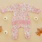 Autumn Blooms Zip Footie - Magnolia BabyFootie