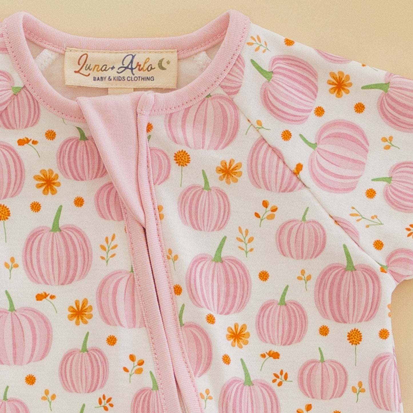 Autumn Blooms Zip Playsuit - Magnolia BabyPlaysuit