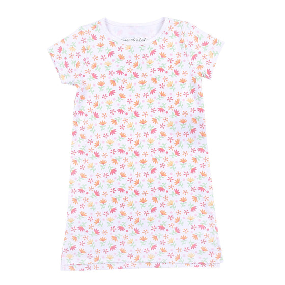 Autumn's Classics Pink Girl's Short Sleeve Nightdress - Magnolia BabyNightdress