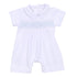 Ava and Archie Smocked Short Playsuit - Blue - Magnolia BabyShort Playsuit