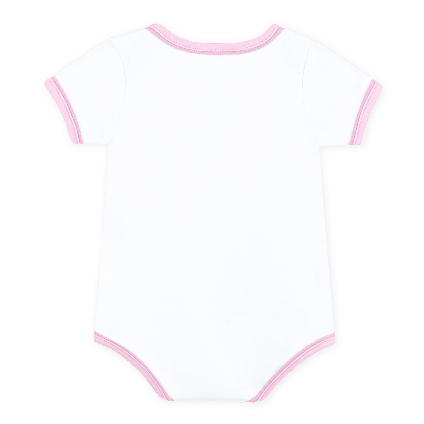 Azure Whales Bodysuit - Pink - Magnolia BabyBodysuit