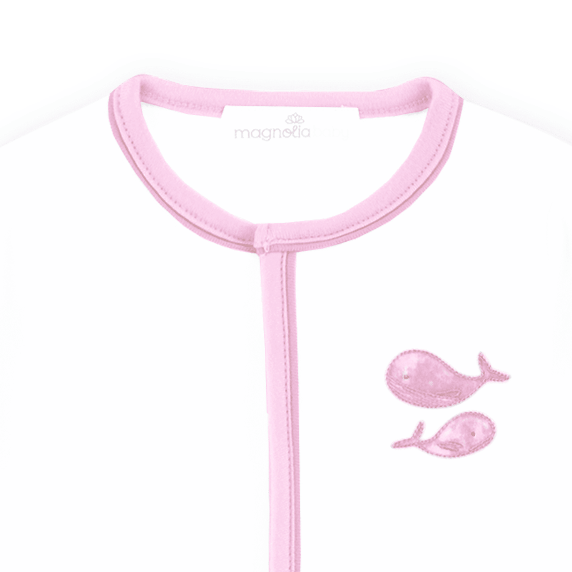 Azure Whales Converter - Pink - Magnolia BabyConverter Gown