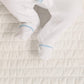 Azure Whales Footie - Light Blue - Magnolia BabyFootie