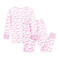 Azure Whales Long Pajamas - Pink - Magnolia BabyLong Pajamas