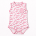 Azure Whales Print Bodysuit - Pink - Magnolia BabyBodysuit