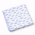 Azure Whales Print Swaddle Blanket - Light Blue - Magnolia BabySwaddle Blanket