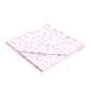 Azure Whales Print Swaddle Blanket - Pink - Magnolia BabySwaddle Blanket