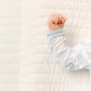 Azure Whales Print Zip Footie - Light Blue - Magnolia BabyFootie