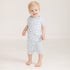Azure Whales Short Pajamas - Light Blue - Magnolia BabyShort Pajamas