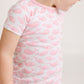 Azure Whales Short Pajamas - Pink - Magnolia BabyShort Pajamas