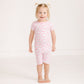 Azure Whales Short Pajamas - Pink - Magnolia BabyShort Pajamas