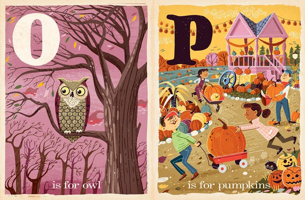 Gibbs Smith_B is for Boo: A Halloween Alphabet Board Book_4