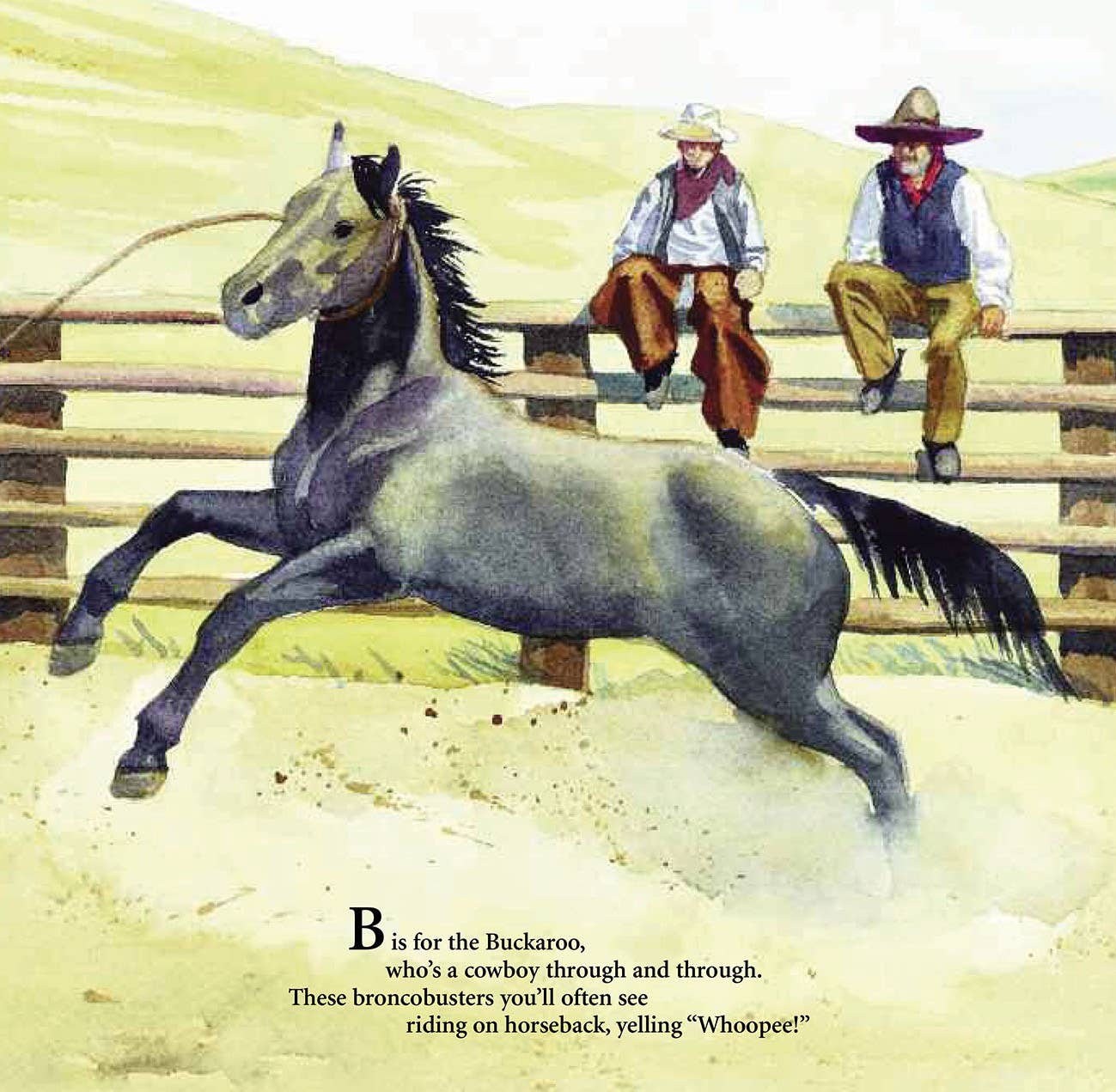 B is for Buckaroo picture book: A Cowboy Alphabet - Magnolia BabyBook