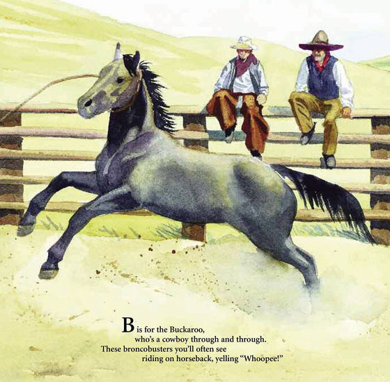 B is for Buckaroo picture book: A Cowboy Alphabet - Magnolia BabyBook