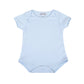 Baby Blue Short Sleeve Bodysuit - Magnolia BabyBodysuit