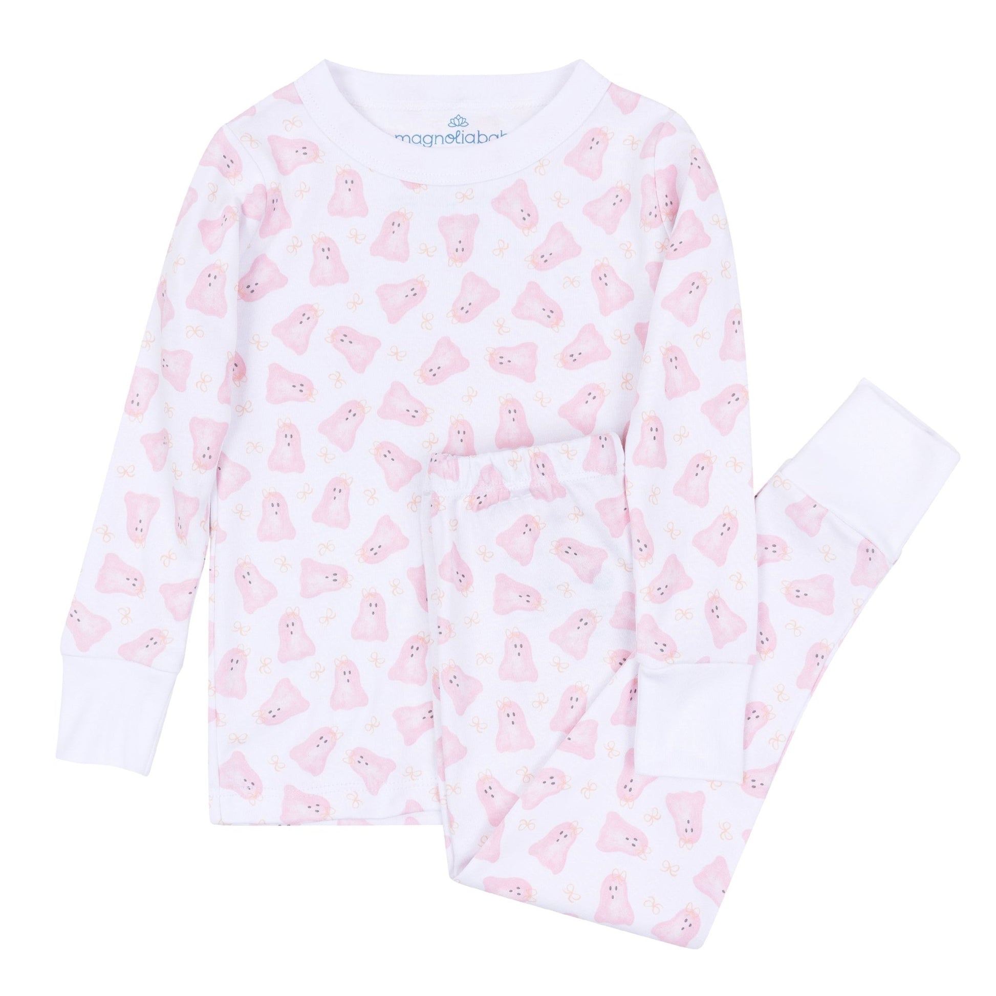 Magnolia Baby_Baby Boo Long Pajamas - Pink_2