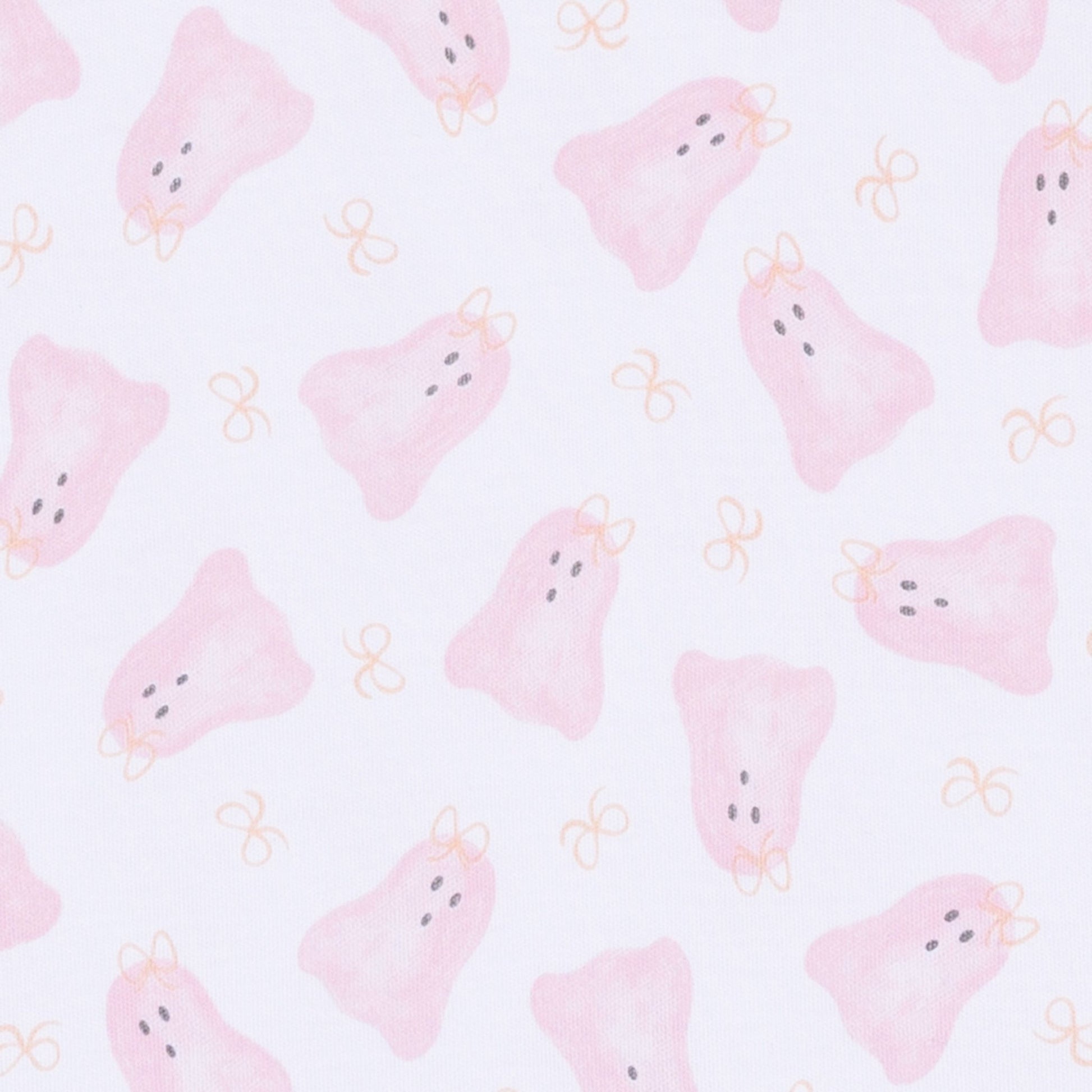 Magnolia Baby_Baby Boo Print Ruffle Short Sleeve Bubble - Pink_3