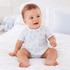 Magnolia Baby_Baby Boo Print Short Sleeve Bubble - Light Blue_1