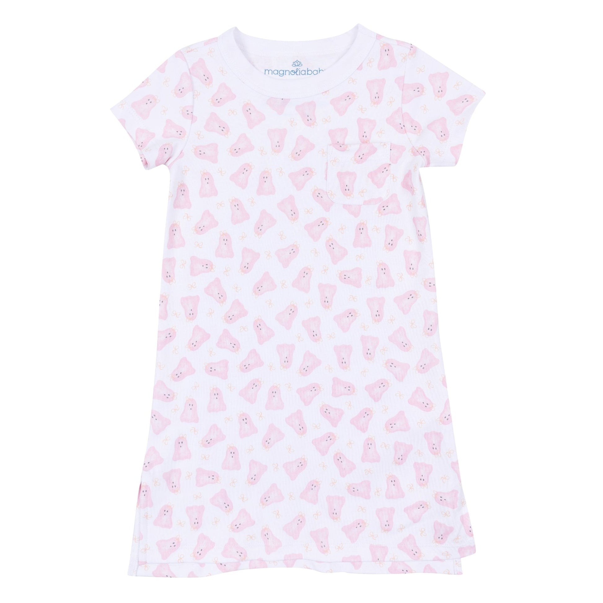 Magnolia Baby_Baby Boo Short Sleeve Nightdress - Pink_1