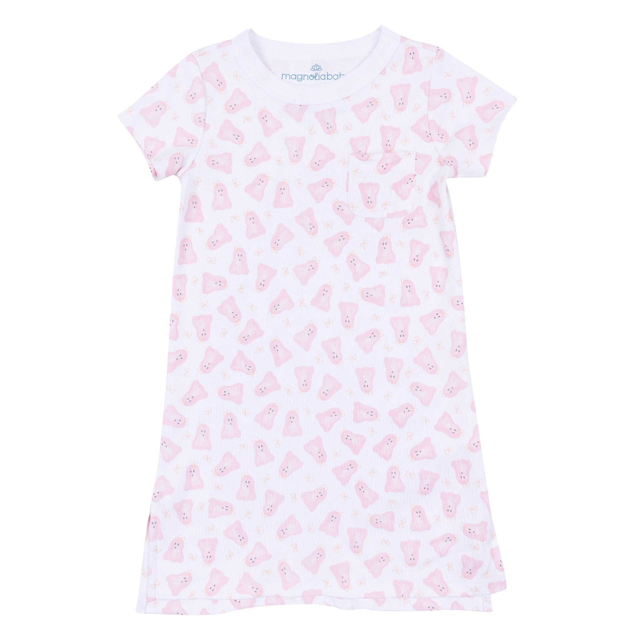 Magnolia Baby_Baby Boo Short Sleeve Nightdress - Pink_1