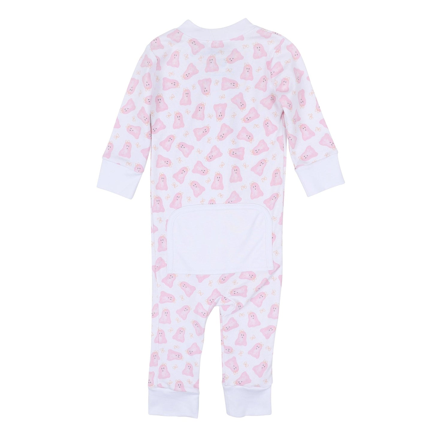 Magnolia Baby_Baby Boo Zip Pajamas - Pink_2