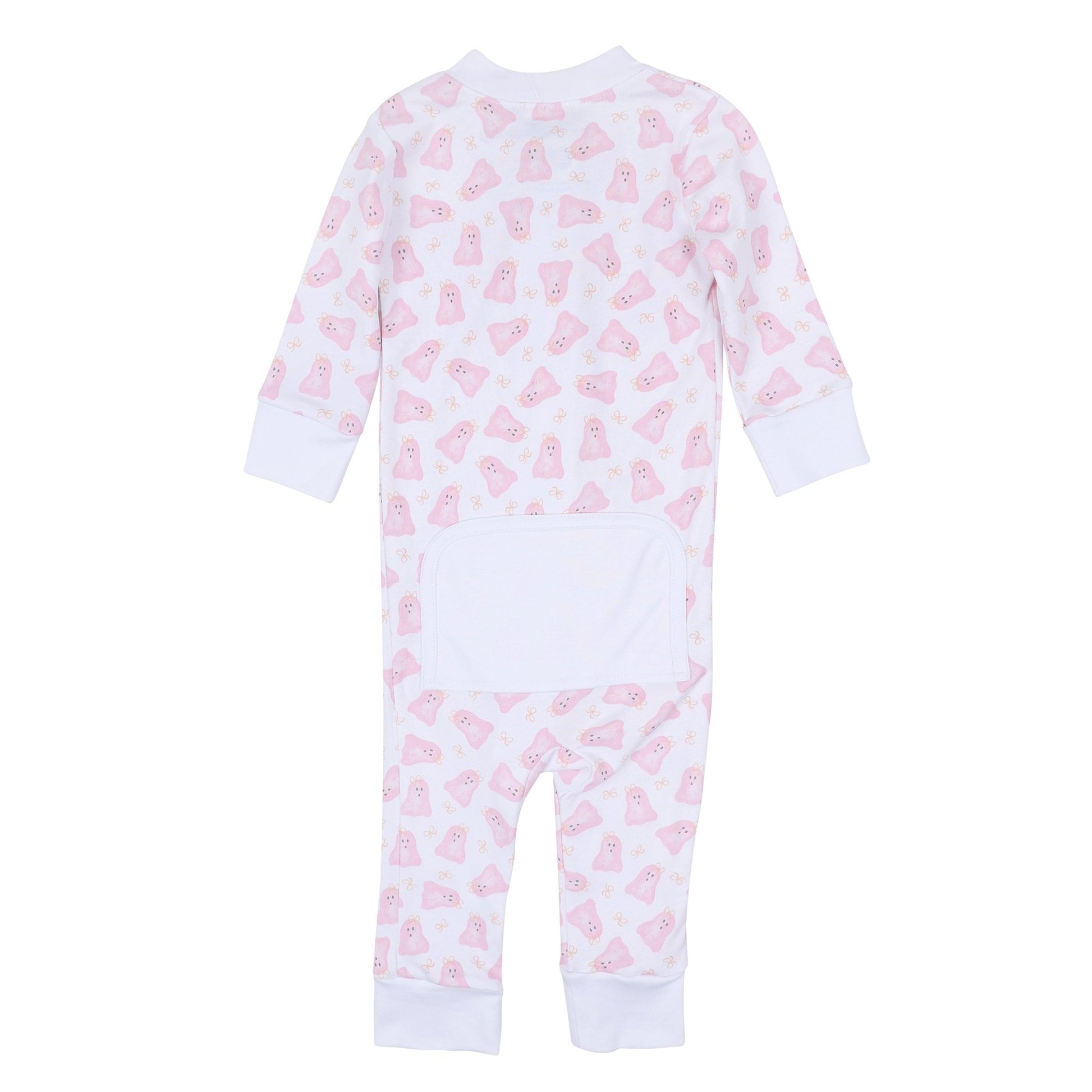 Magnolia Baby_Baby Boo Zip Pajamas - Pink_2